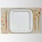 24 Count White Square Paper Dessert Plates for Wedding Party 7"